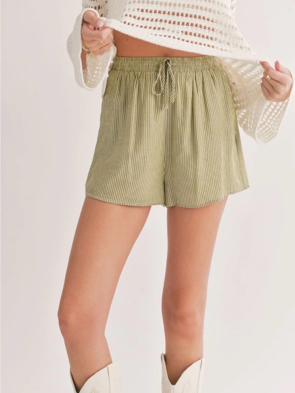 Striped shorts
